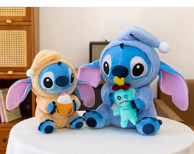 80cm Super Big Size Stitch Disney Anime Plush Stuffed Doll Lilo & Stitch Plushies Room Decorates Children's Pillow Holiday Gifts