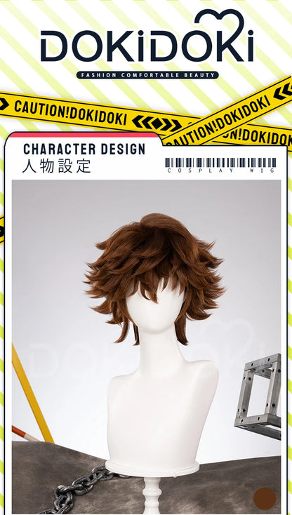 Ishaa Ekkoo Maddiee Aniviaa LeBlancc Cosplay Wig Game Anime DokiDoki Women Men Short Hair Ishaa Cosplay Free Wig Cap