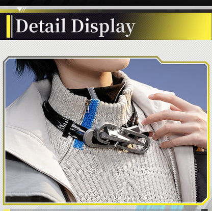 Endministrator A B Cosplay Costume Game Arknights DokiDoki-SR Men Endministrator Cosplay Mask Halloween