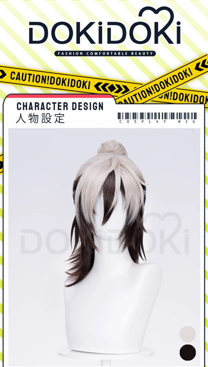 IN STOCK Rei Wig Game Nu: Carnival DokiDoki Men Long Hair Rei Cosplay High Heat Resistant Hair Free Wig Cap