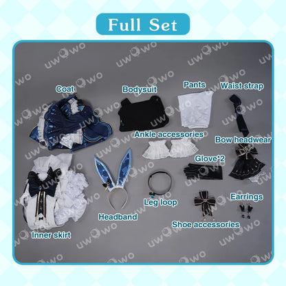 LAST BATCH UWOWO Exclusive Furina Cosplay Genshin Impact Fanart Furina Cute Bunny Suit Cosplay Costume