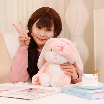 Funny Peek A Boo Frog Plushie Toy Stuffed Soft Bunny Hide Eyes Shiba Inu Dog Panda Crocodile Duck Toys for Kids Birthday Gift