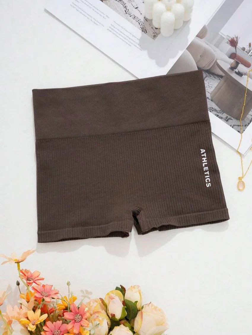 High Waisted Women’s Quick Drying Yoga Shorts with Abdominal Compression and Peach Butt Lift for Exercise Running