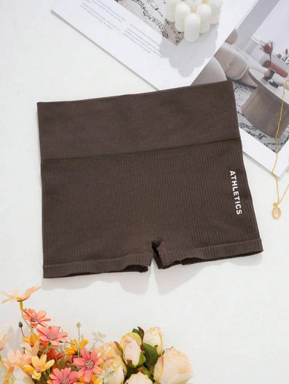 High Waisted Women’s Quick Drying Yoga Shorts with Abdominal Compression and Peach Butt Lift for Exercise Running