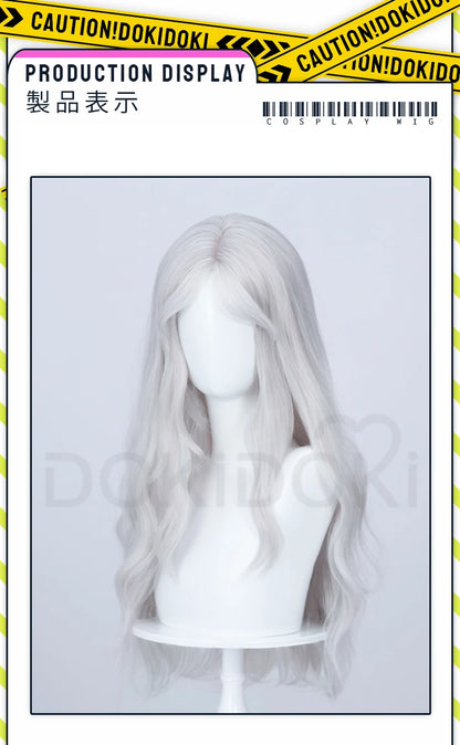 IN STOCK Reclusee Duchesss Revenantt Wig Game Cosplay Wig DokiDoki Women 60cm Long Curly Hair Reclusee Cosplay Free Wig Cap