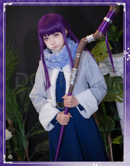 Frieren Himmel Fern Cosplay Costume Anime Frieren: Beyond Journey's End【XS-2XL】DokiDoki-R Women Winter Costume Plus Size