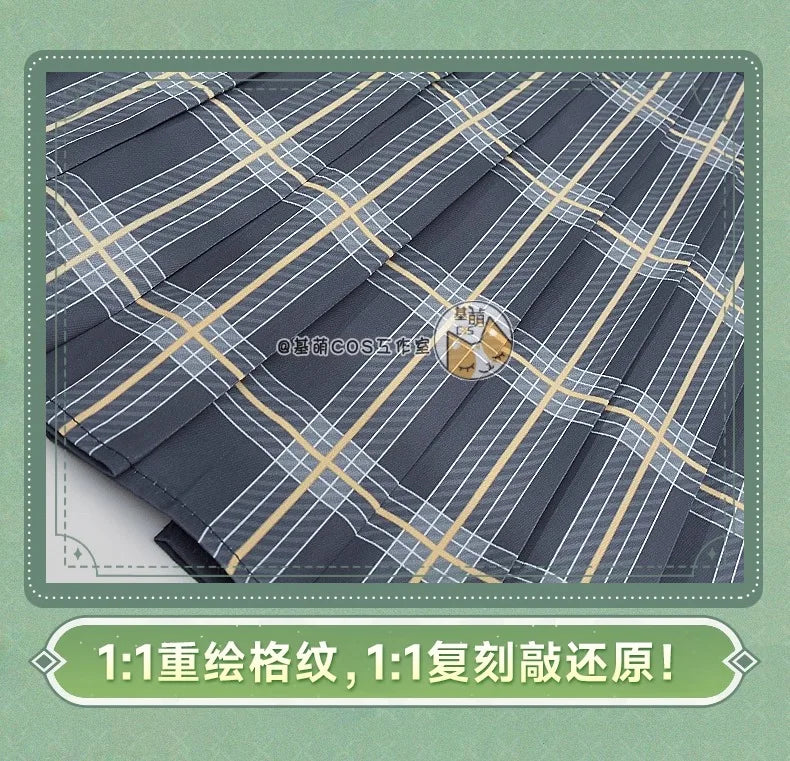 Firefly Cosplay Costume Spring Missive Outfit JK Uniform Honkai Star Rail New Skin Metal Props Halloween Party Women Girl iCoser