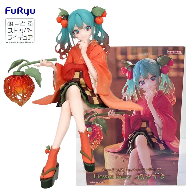 Bandai Hatsune Miku Flower Fairy Physalis Ver. 15CM PVC Model