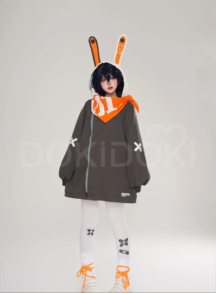 IN STOCK Eous Sharkboo Bangboo Luckyboo Doujin Cosplay Costume Game Zenless Zone Zero【S-3XL】DokiDoki-R Women Hoodie Plus Size