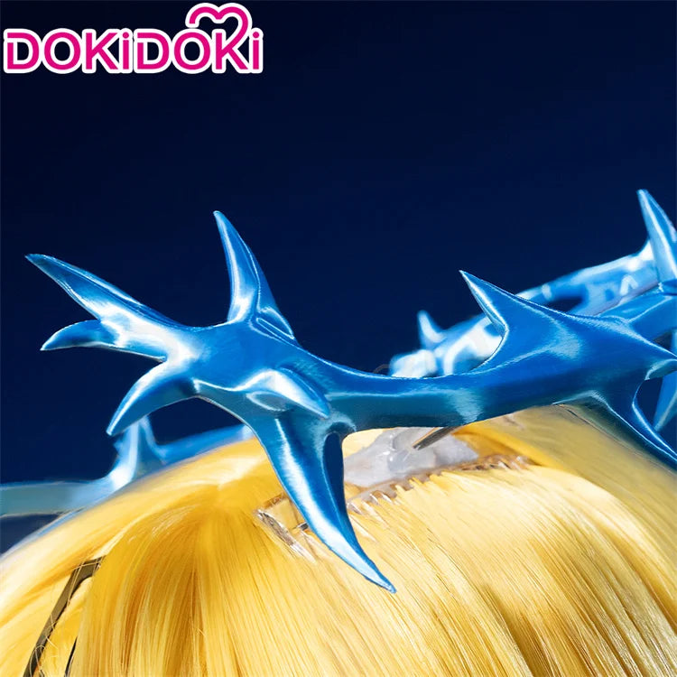 IN STOCK Augusta Cantarella Cartethyia Fleurdelys Iuno Wig Game Wuthering Waves DokiDoki 100cm Wig Cantarella Cosplay Free Cap