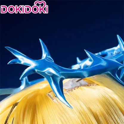 IN STOCK Augusta Cantarella Cartethyia Fleurdelys Iuno Wig Game Wuthering Waves DokiDoki 100cm Wig Cantarella Cosplay Free Cap