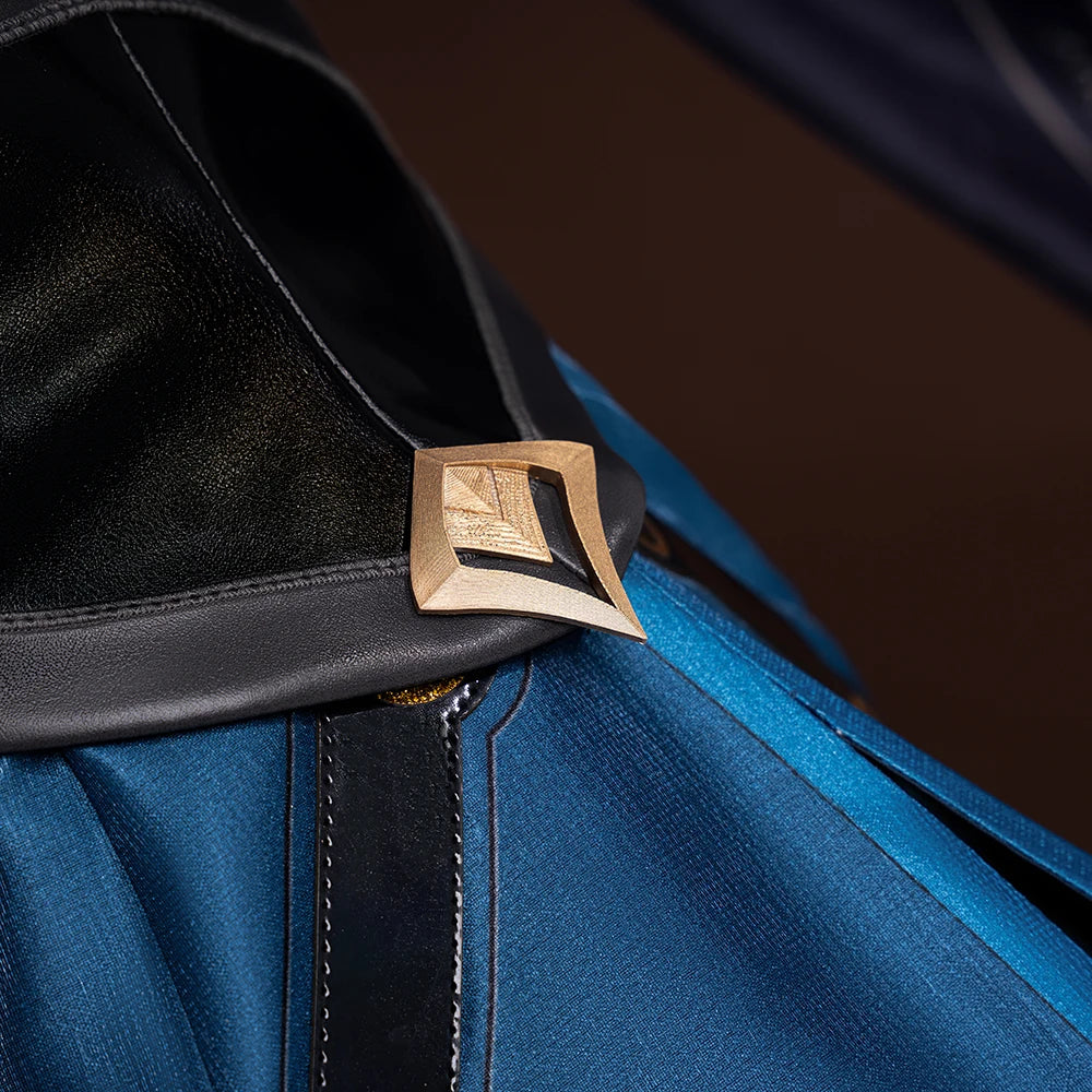 iCoser Honkai Star Rail Anaxa Cosplay Costume Wig Uniform Outfit Anaxagoras Grove of Epiphany Amphoreus Halloween for Women Men