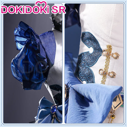 Furina Focalors Doujin Cosplay Costume Game Genshin Impact DokiDoki-SR Fontaine Furina Alice Women Cute Doujin Dress