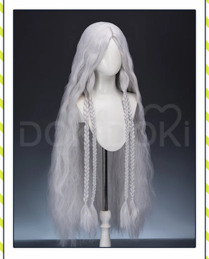 IN STOCK Reclusee Duchesss Revenantt Wig Game Cosplay Wig DokiDoki Women 60cm Long Curly Hair Reclusee Cosplay Free Wig Cap