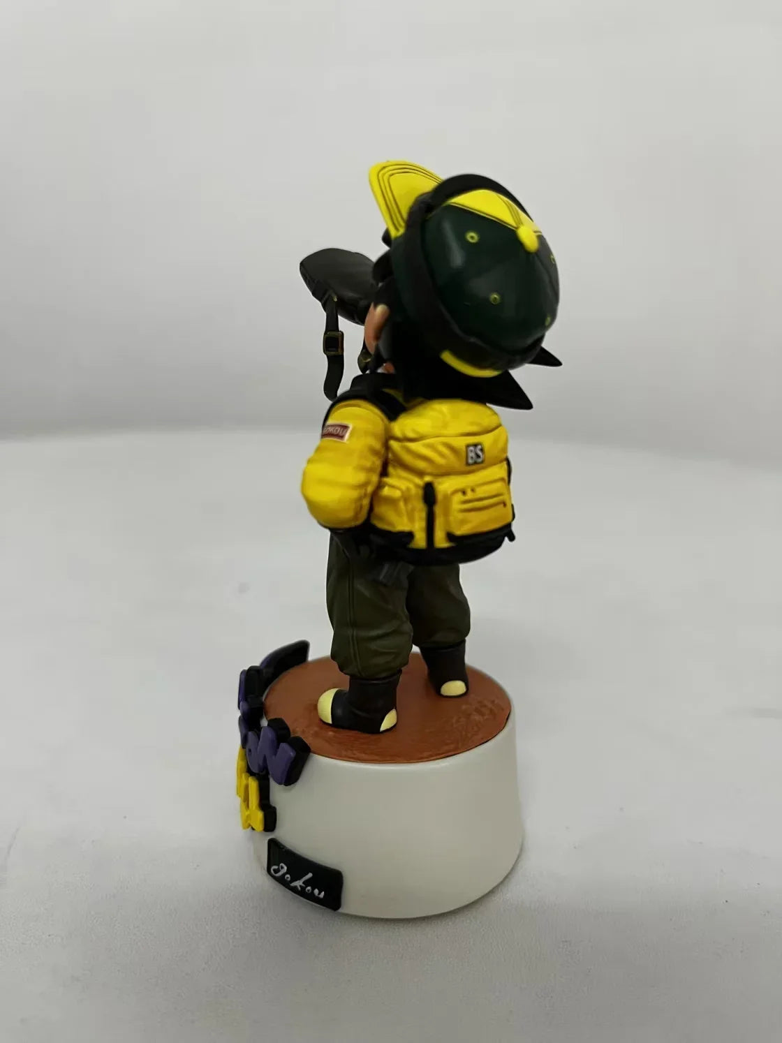 10cm Dragon Ball Cartoon Character Drinking Water Little Goku PVC Action Figure Model Statue Collection Decoration Toys Gift