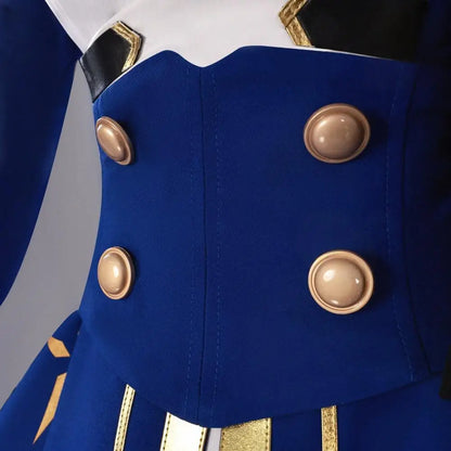 Fate Saber Cosplay Costume Wig Honkai Star Rail Dress Uniform Headwear Halloween Party for Women Girls Role Play Props Carnival