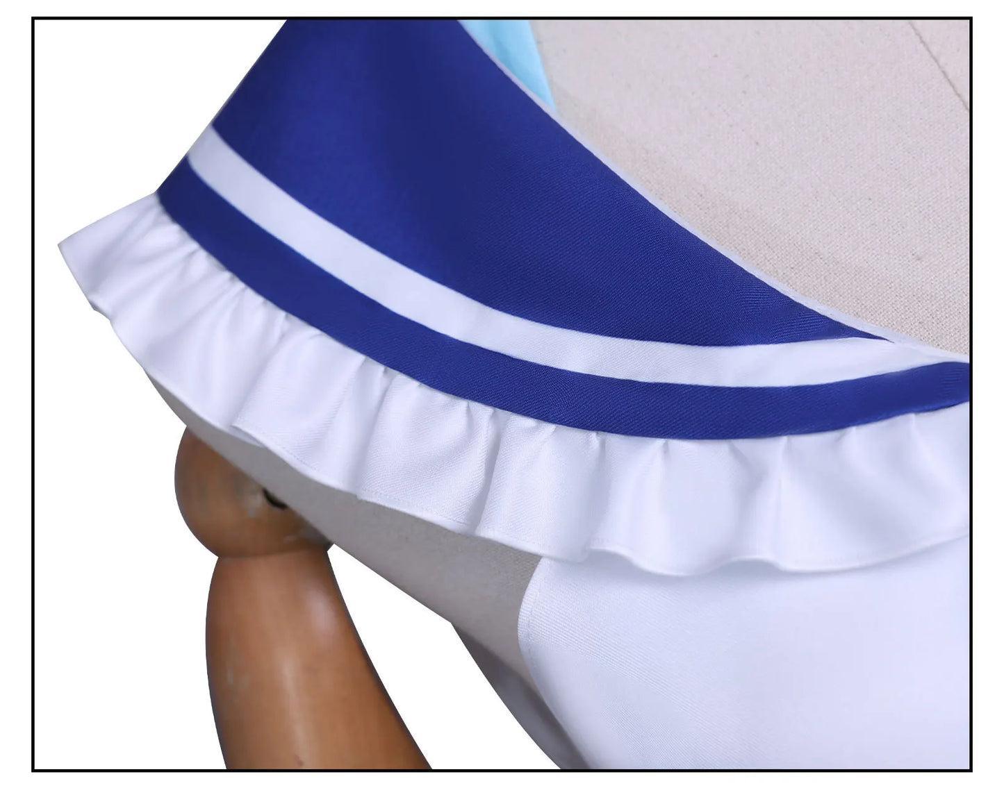 VTuber Sameko Saba Cosplay Costume Wig Dress Outfit Ears Headwear Uniform Festival Halloween Party for Women Girls Carnival Prop