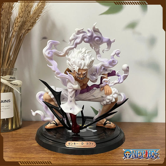 One Piece Anime Figures Nika Luffy Gear Fifth 20cm Figurine PVC Statue Model Room Collectible Decoration Children Toys Present