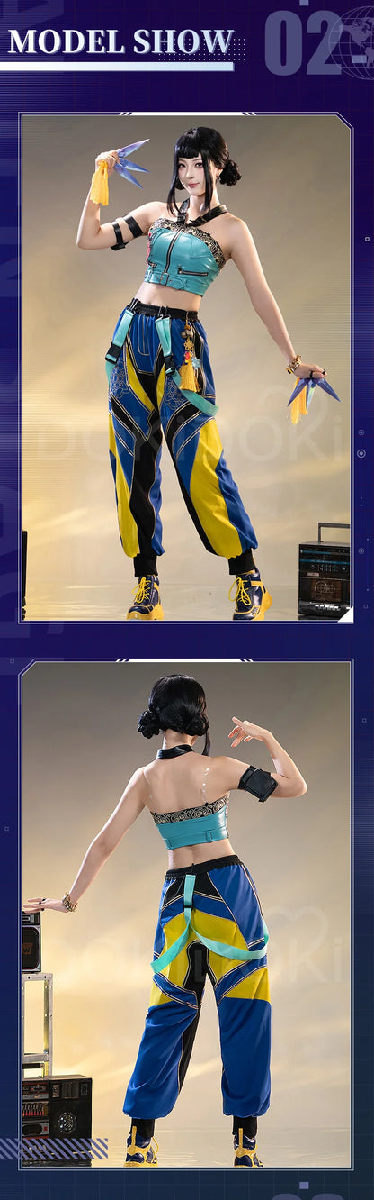 【Last Batch】Rumii Miraa Zoeyy Cosplay Costume Demon【XS-3XL】DokiDoki-SR Yellow Costume Zoeyy Rumii Cosplay Plus Size