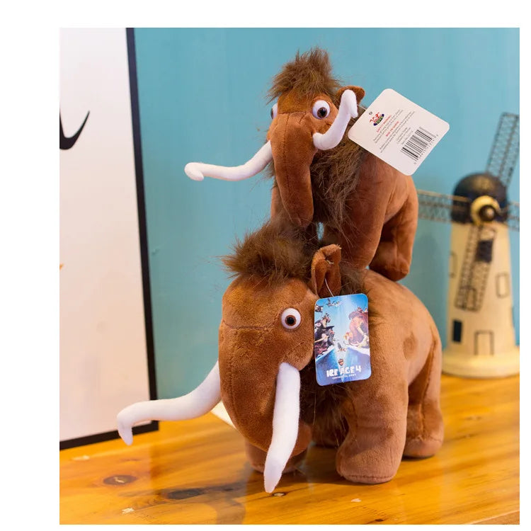 Disney Ice Age Sid Stuffed Toys Anime Cart Squirrel Scart Manny Diego Sloth Plush Doll Toy Room Decoration Kids Christmas Gift