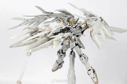 In Stock DABAN 8827 Alloy Skeleton MG 1/100 Snow White Prelude Fix Ver Assembly Model Kit XXXG-00YSW Action Figure Model Toy