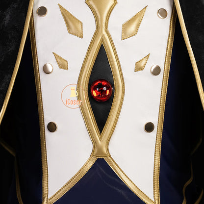 Anime Code Geass Suzaku Kururugi Cosplay Costume Wig Knight of Zero Uniform Long Cloak Halloween Party Women Men Props iCoser
