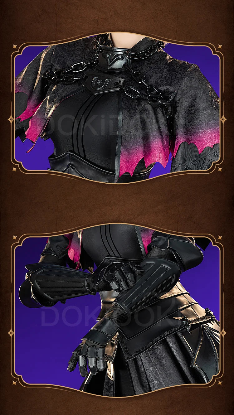 Alter Cosplay Costume Game Fate/Grand Order Cosplay DokiDoki-R FGO Women Jeanne d'Arc Alter Costume Halloween Armor