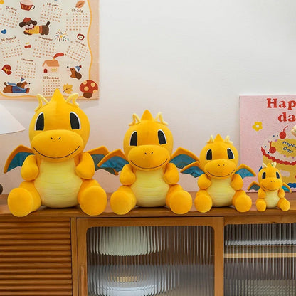 17/47cm Dragonite Pokemon Pillow Doll Lucario Plush Pokémon Plushie Anime Stuffed Toys Charizard Birthday Soft Gift for Children