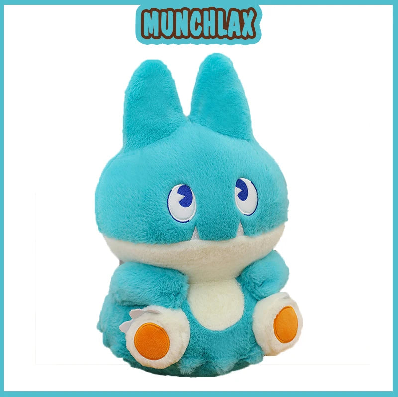 Pokemon Munchlax Snorlax Plush Toys Pokémon Anime Plushie Dolls 45-80cm Kawaii Soft Pillow Stuffed Birthday Gifts for Childrens