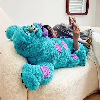 130cm Big Size Disney James P. Sullivan Cartoon Anime Plush Stuffed Doll Room Plushies Pillow Ornaments Children's Holiday Gifts