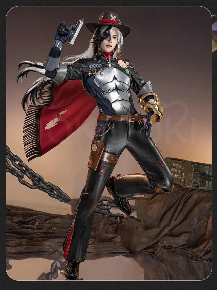 IN STOCK Boothill Cosplay Costume Game Honkai: Star Rail【S-2XL】DokiDoki-SR Men Halloween HSR Boothill Hat Armor Plus Size