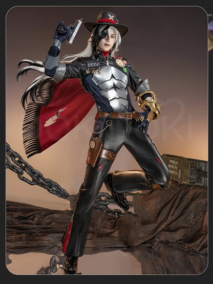 IN STOCK Boothill Cosplay Costume Game Honkai: Star Rail【S-2XL】DokiDoki-SR Men Halloween HSR Boothill Hat Armor Plus Size