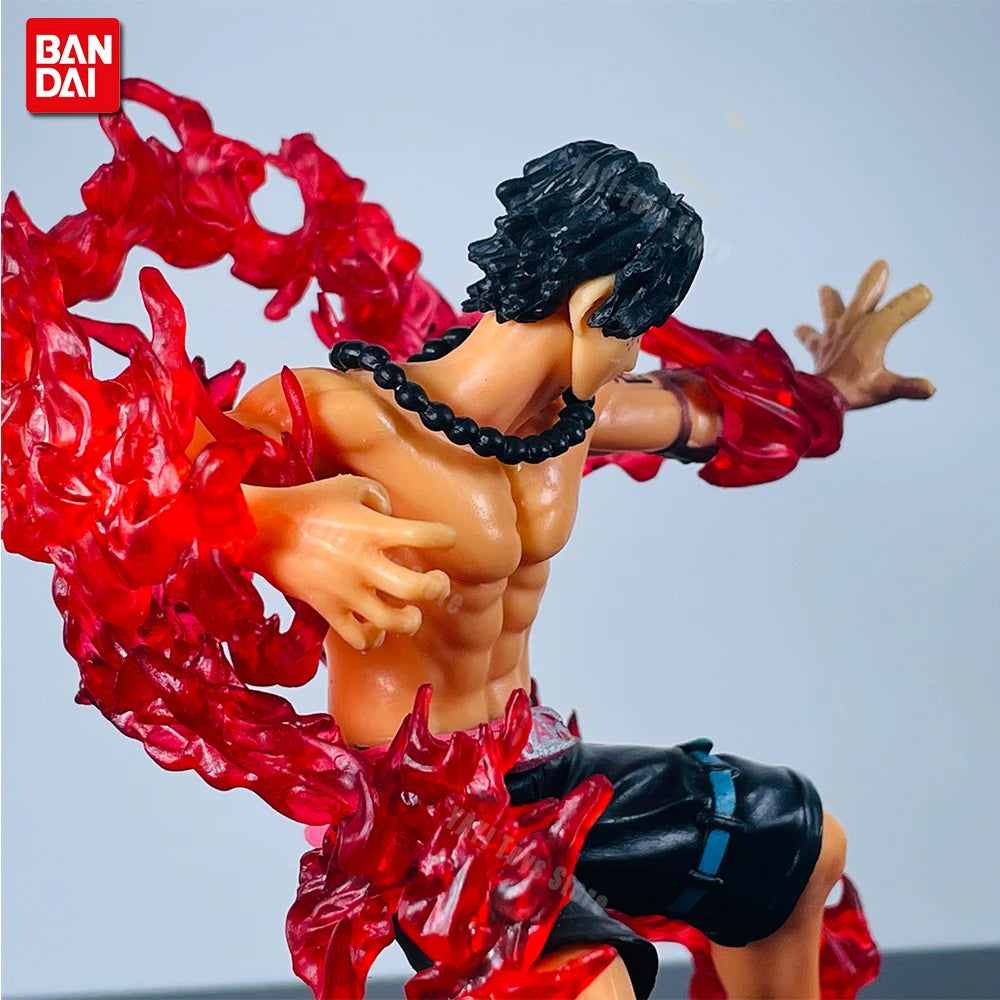 New One Piece Anime Figure Fire Fist Luffy Ace Sanji Battle Model Dolls PVC sabo Action Figurine Zoro Ghost Three-Knife Toys