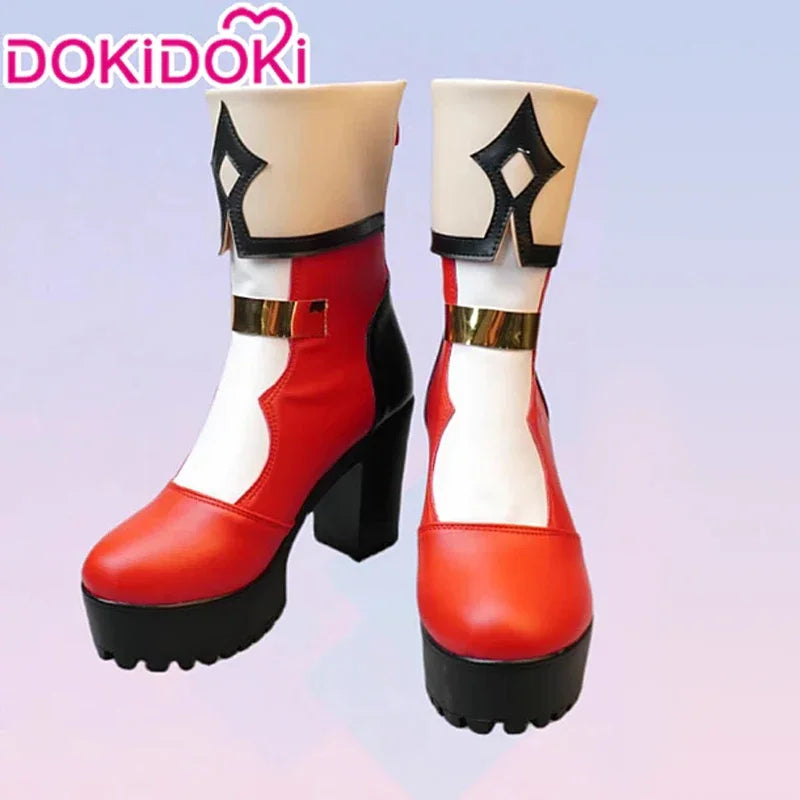 Mavuika Xilonen Mualani Kinich Chiori Charlotte Gorou Navia Clorinde Shoes Game Genshin Impact DokiDoki Cosplay Natlan