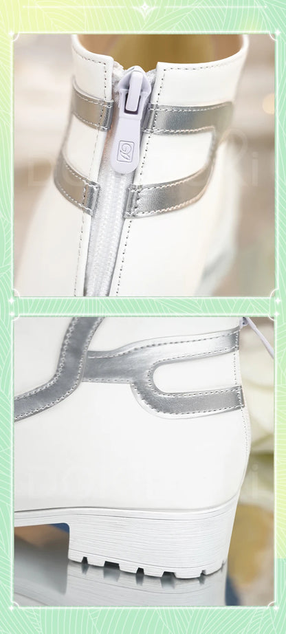 IN STOCK Yuuki Asuna Asada Shino Shoes Anime Sword Art Online Cosplay DokiDoki-SR Women Yuuki Asuna Undine Healer SAO Cosplay