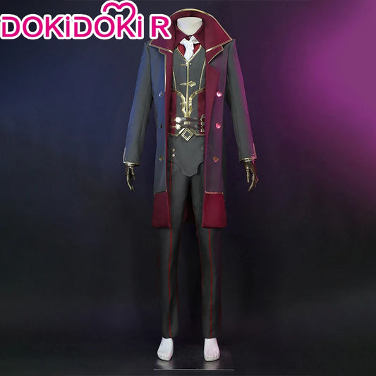 Silcoo Cosplay Costume Game Anime Cosplay【XS-2XL】DokiDoki-R Jinxx Father Silcoo Men Costume Plus Size