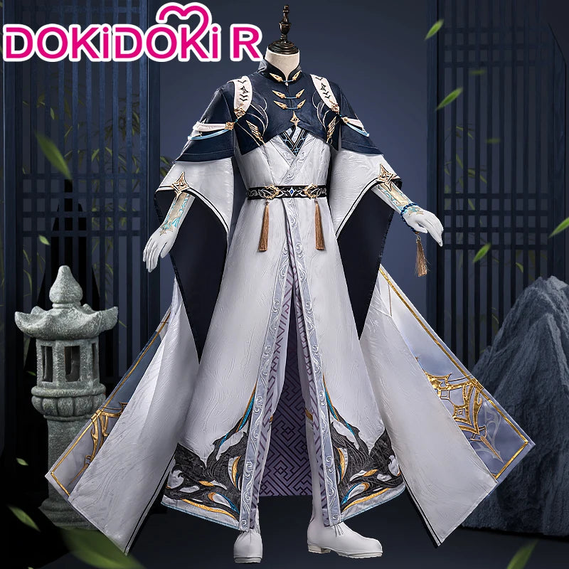 Zayne Cosplay Costume Game Love and Deepspace Cosplay DokiDoki-R Men Costume Lishen Zayne Cascading Clouds Cosplay Christmas