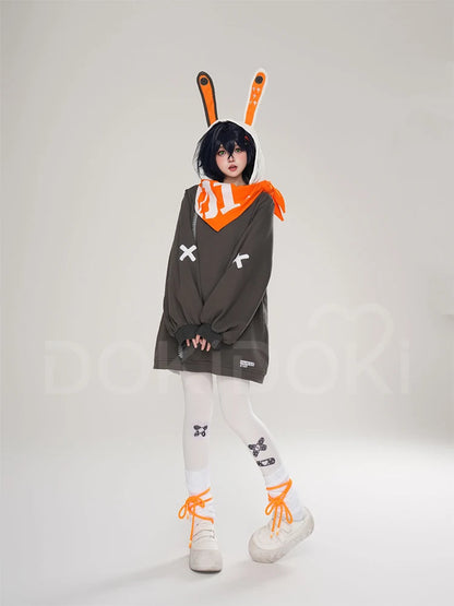 IN STOCK Eous Sharkboo Bangboo Luckyboo Doujin Cosplay Costume Game Zenless Zone Zero【S-3XL】DokiDoki-R Women Hoodie Plus Size