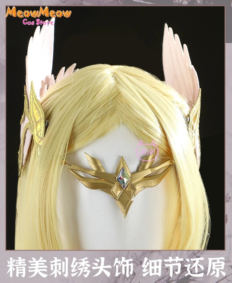 Soul Land Qian Renxue Cosplay Costume Set Polyester