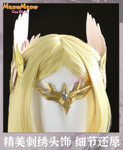 Soul Land Qian Renxue Cosplay Costume Set Polyester