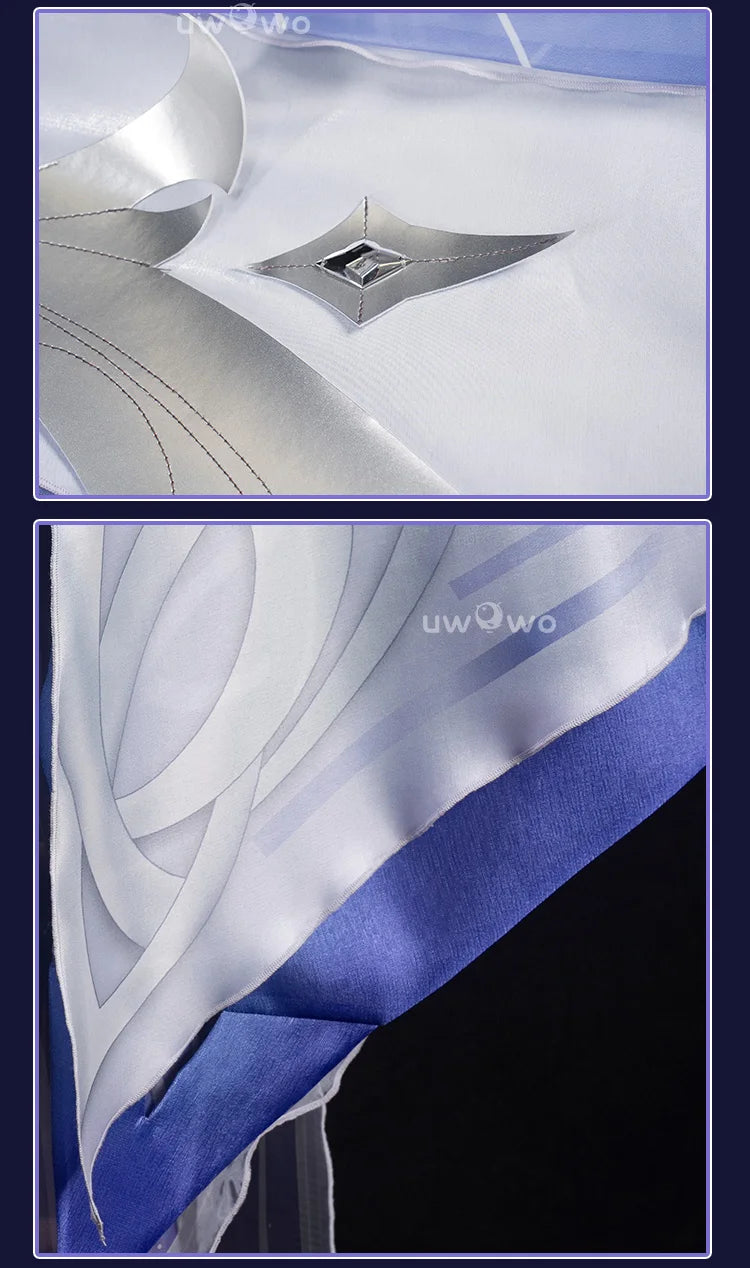 PRE SALE UWOWO Columbina Cosplay Game Genshin Impact Columbina 'Damselette' Snezhnaya Cosplay Costume Halloween Costume