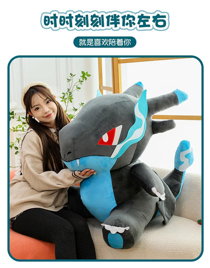 80cm Super Big Size Pokemon Charizard Anime Plush Stuffed Doll Room Decoration Plushies Children's Pillow Kawaii Ornaments Gifts