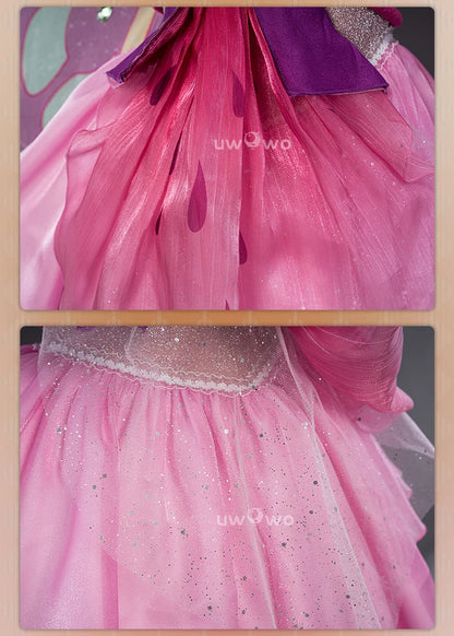 IN STOCK UWOWO Bloomm Enchantixx Flora Cosplay Costume Big Fairy Wings Cosplay Outfit Butterfly Fairy Women Wing