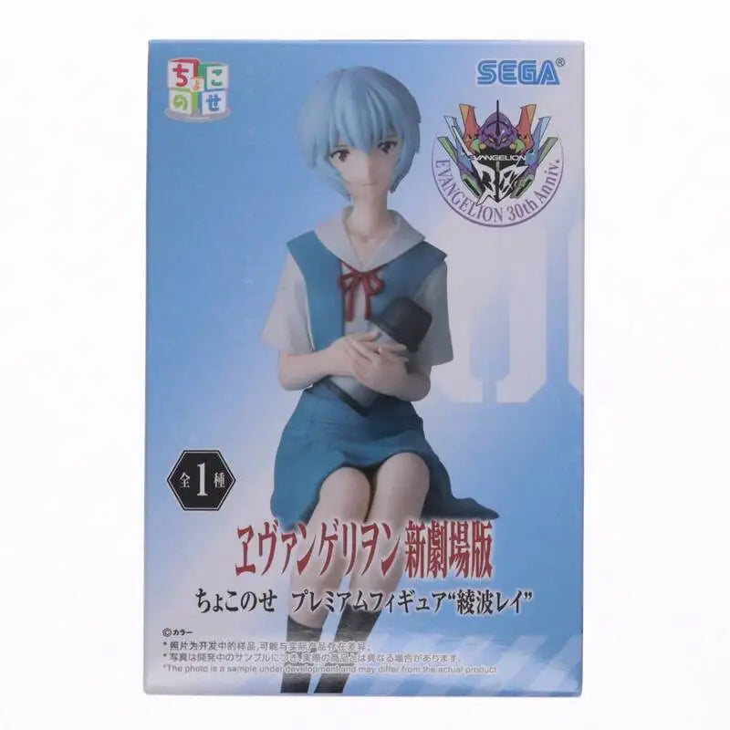 Bandai Evangelion Shinji Ikari Kaworu Nagisa Ayanami Rei 14CM PVC Model