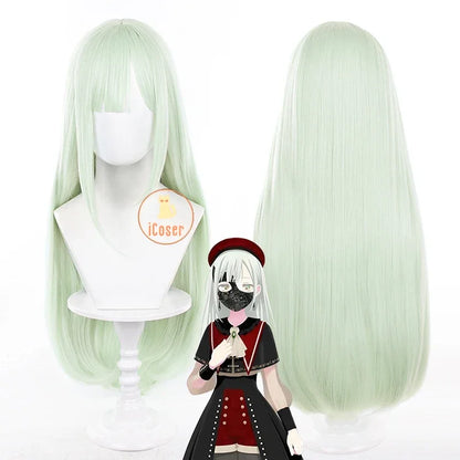 BanG Dream Wakaba Mutsumi Cosplay Costume Wig Red Dress Mortis Uniform Ave Mujica Earrings Halloween Party for Women Girls Props