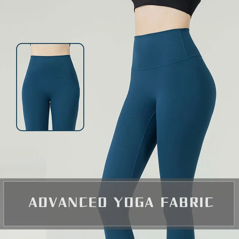 The Codex Seamless Yoga Leggings for Women – Athletic Gym Workout Fitness Pants Tights