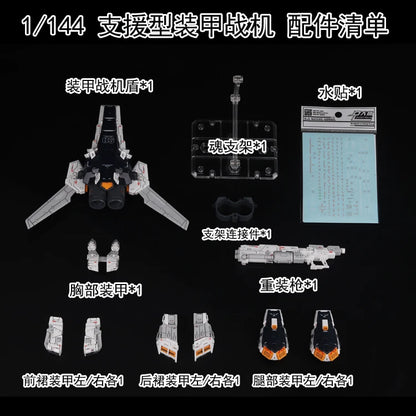 SUSAN Model RX-93 V RG 1/144 RX-93-ν2 Hi V ASSISTING AIRCRAFT AWA HWS Assembly Model Kit Toy Accessories Package Gift