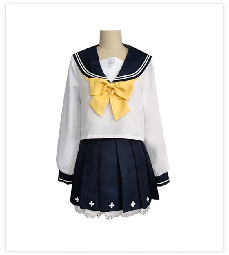 Blue Archive Ajitani Hifumi Cosplay Costume Polyester Asian Size