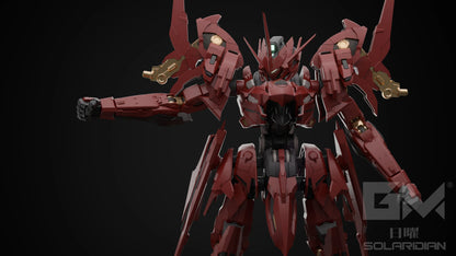 1/72 GM-GODOMO GM-001 Solaridian Series Pre-Assembled Alloy Skeleton Action Figure Detachable Parts Assembly Model Toy Boy Gifts