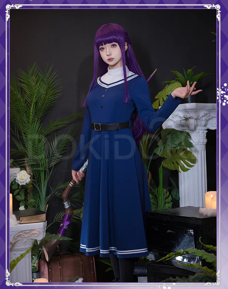 Frieren Himmel Fern Cosplay Costume Anime Frieren: Beyond Journey's End【XS-2XL】DokiDoki-R Women Winter Costume Plus Size